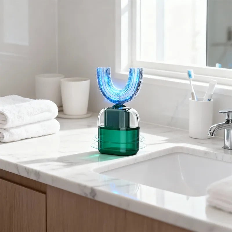 Ultrasonic Adult Electric Toothbrush,Sonic Toothbrush 360° Oral Cleaning Wireless Charging