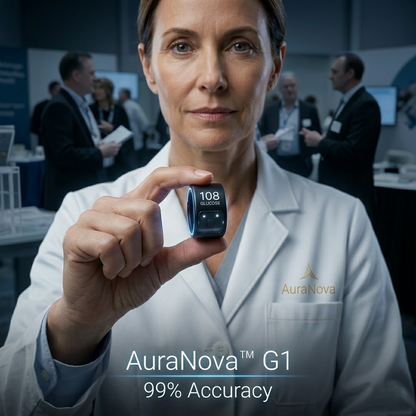 🎉 83% OFF Launch Offer🔥AuraNova™ G1 Non-Invasive Smart Ring（Mayo Clinic Recommended）