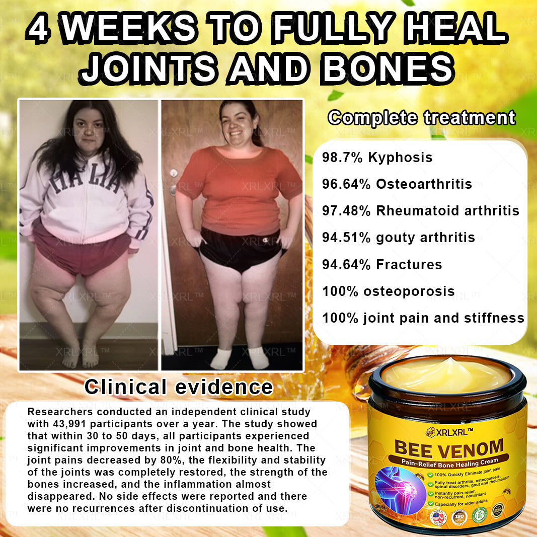 Pryxo® Bee Venom Pain-Relief Bone Healing Cream 🎉🎉(Specially for older adults)