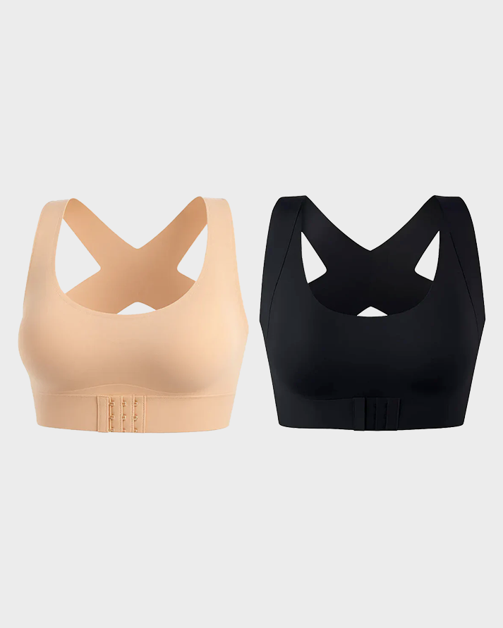Last Day! Up to 30% Off. Self-care starts with what’s underneath. Shop our Wireless Front-Closure Bra!