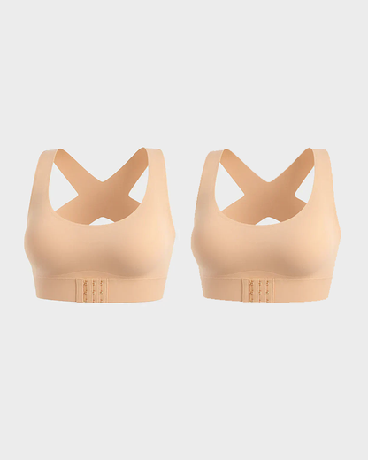 Last Day! Up to 30% Off. Self-care starts with what’s underneath. Shop our Wireless Front-Closure Bra!