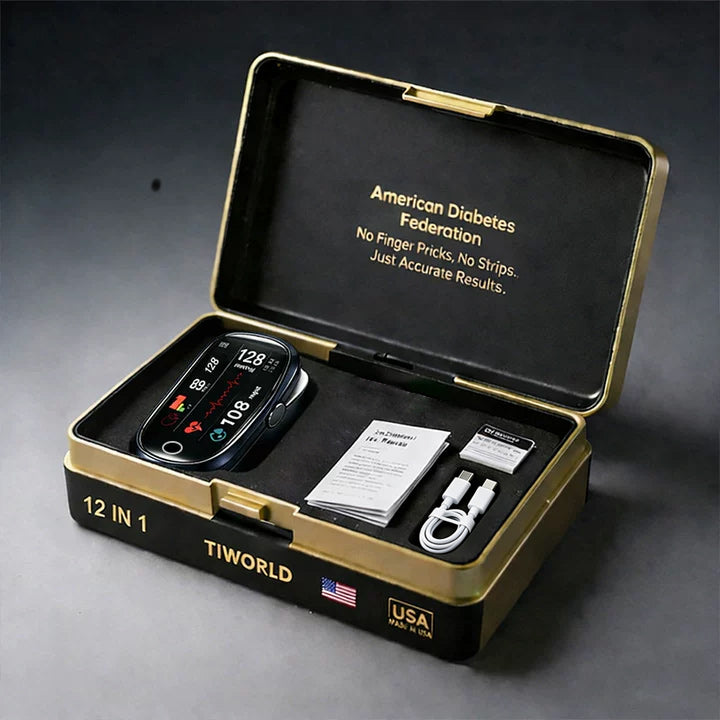 🔥Final 3 Hours – Limited Stock Left🏆TIWORLD™ Non-Invasive Smart Blood Sugar Tracking Device 99.9% Accuracy (Mayo Clinic Recommended)