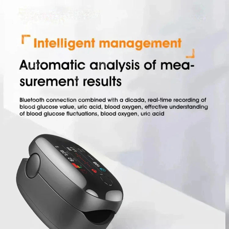 🔥Final 2 Hours : Only Limited Stock Left🏆GluGent™ Non-Invasive Blood Glucose Meter 99.9% Accuracy （Mayo Clinic Recommended）