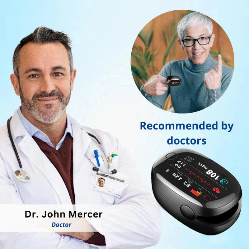 🔥Final 2 Hours : Only Limited Stock Left🏆GluGent™ Non-Invasive Blood Glucose Meter 99.9% Accuracy （Mayo Clinic Recommended）
