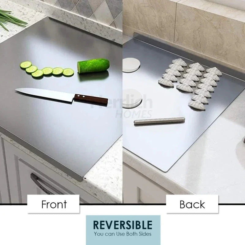 🔥🎁Stainless Steel Countertop Chopping Board