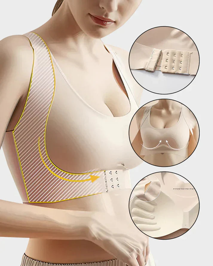 Last Day! Up to 30% Off. Self-care starts with what’s underneath. Shop our Wireless Front-Closure Bra!
