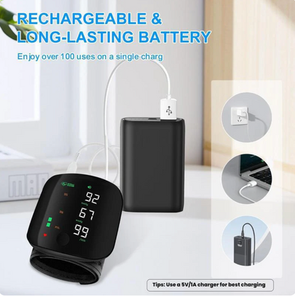 👨‍⚕️Doctor-Recommended Smart Wrist Monitor | Accurate & Easy-to-Use