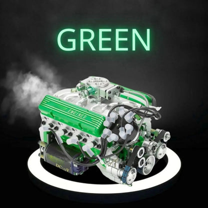 🔥 Warehouse Clearance🏆 Gasoline OHV V8 Small-block Engine Model Kits