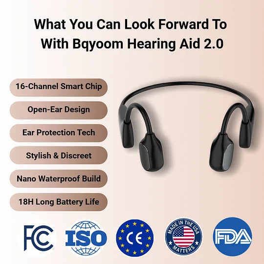 🔥Limited-Time Holiday Offer🔥 Aurora Tech™ X1 Bone Conduction Hearing Aid: Rediscover the Joy of Clear Sound