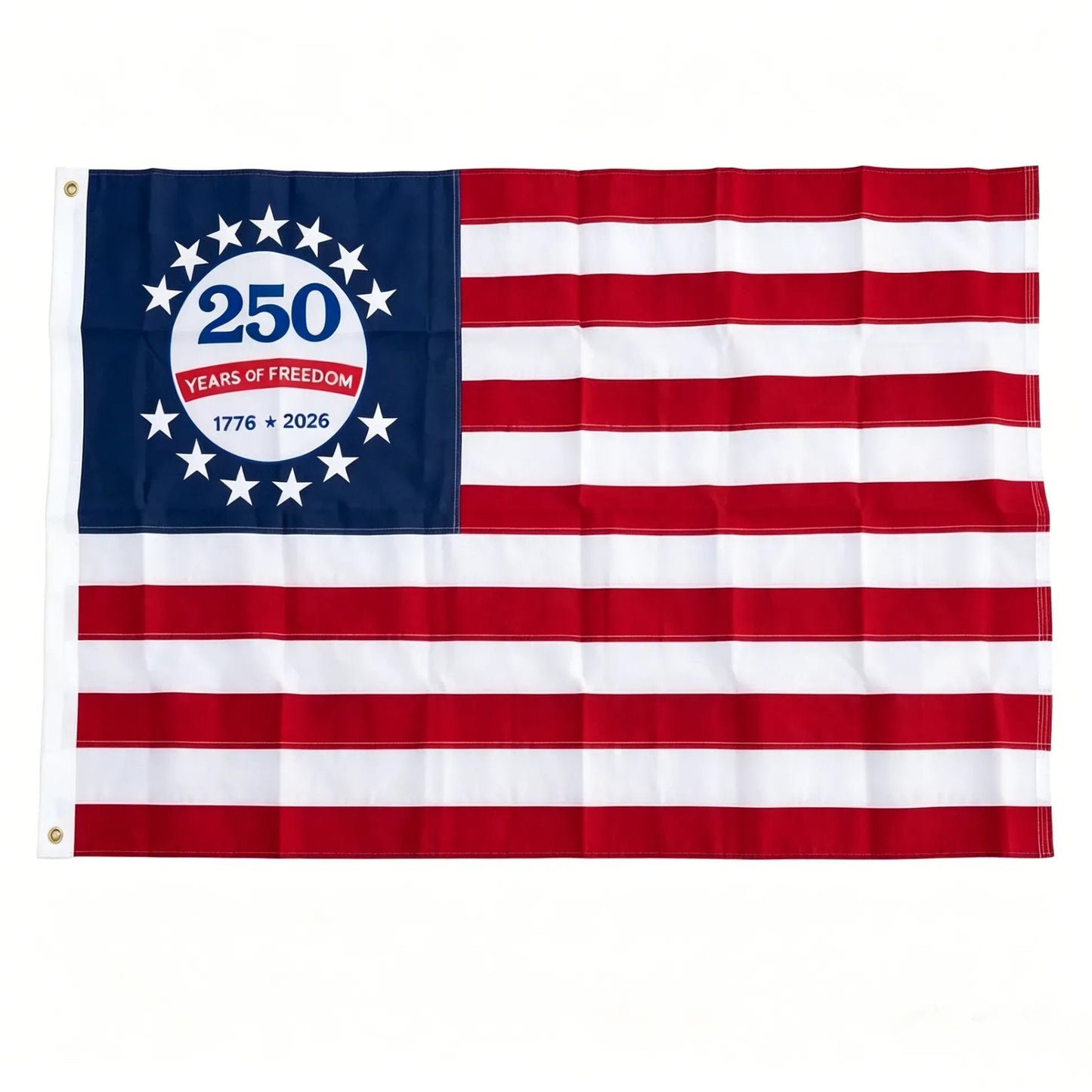🎉250th Anniversary USA Commemorative Flag (3x5 Ft),Double-Sided Embroidered