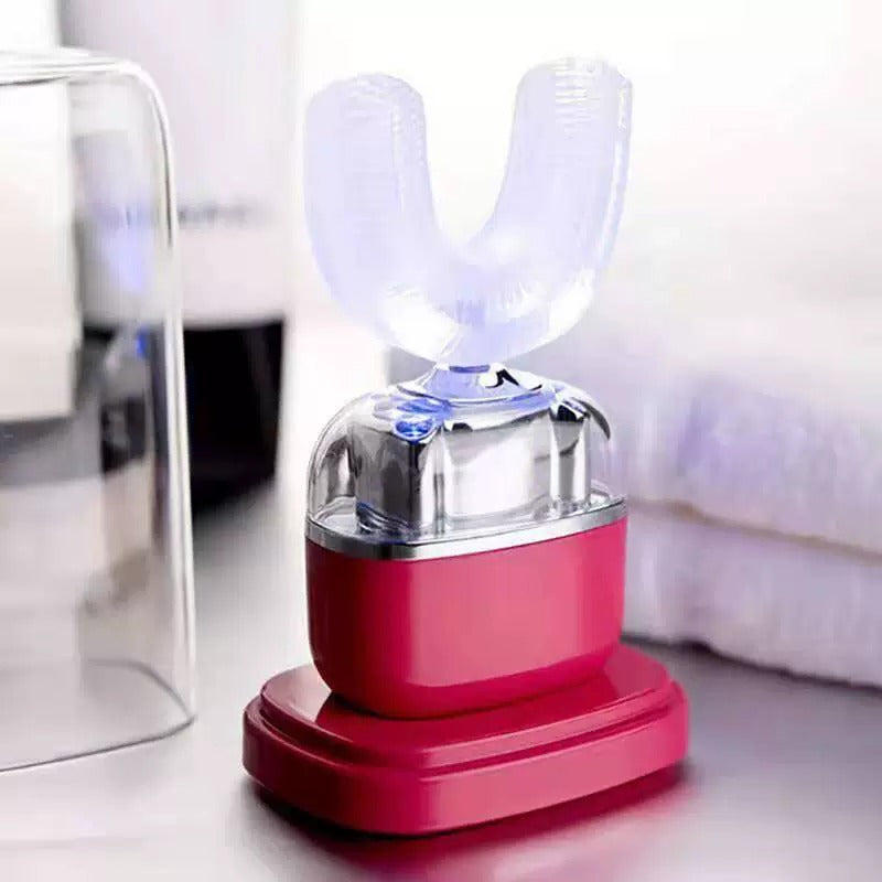 Ultrasonic Adult Electric Toothbrush，Sonic Toothbrush 360° Oral Cleaning Wireless Charging