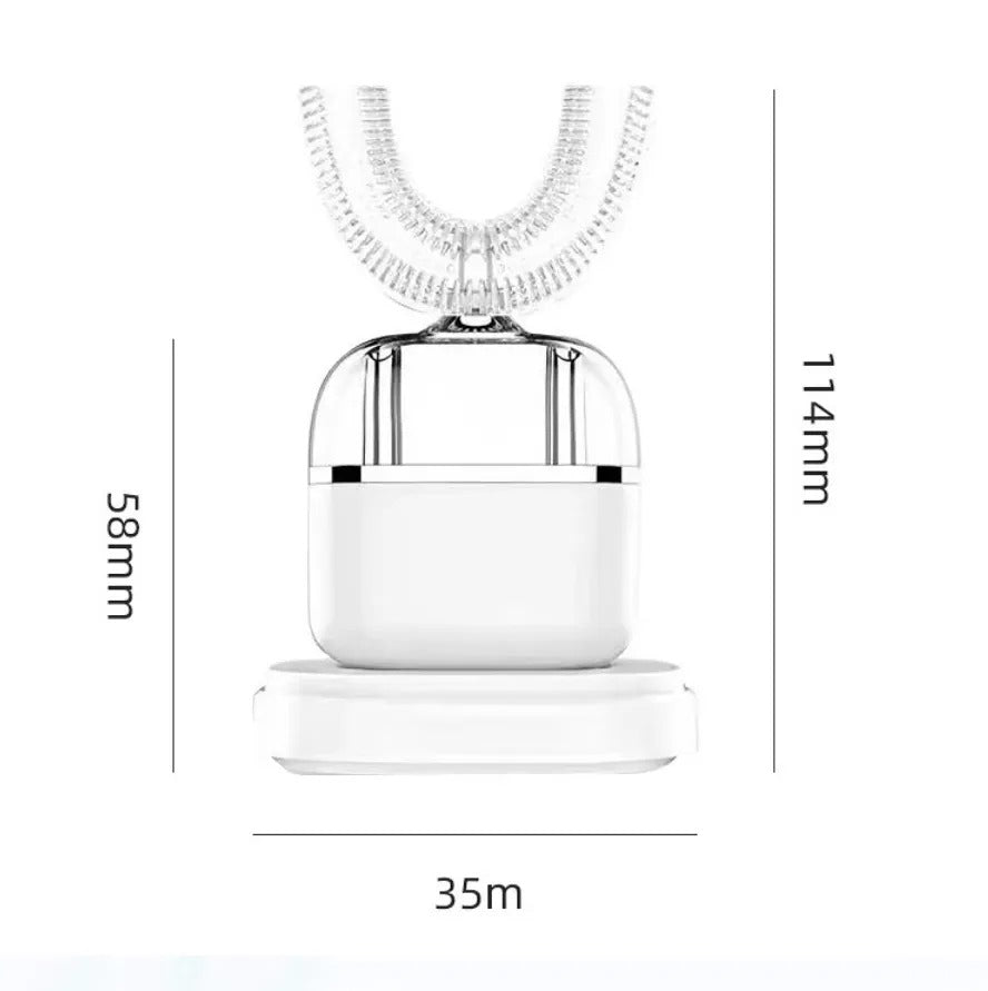 Ultrasonic Adult Electric Toothbrush，Sonic Toothbrush 360° Oral Cleaning Wireless Charging