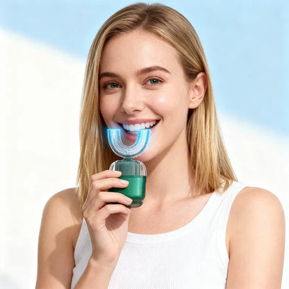 Ultrasonic Adult Electric Toothbrush，Sonic Toothbrush 360° Oral Cleaning Wireless Charging