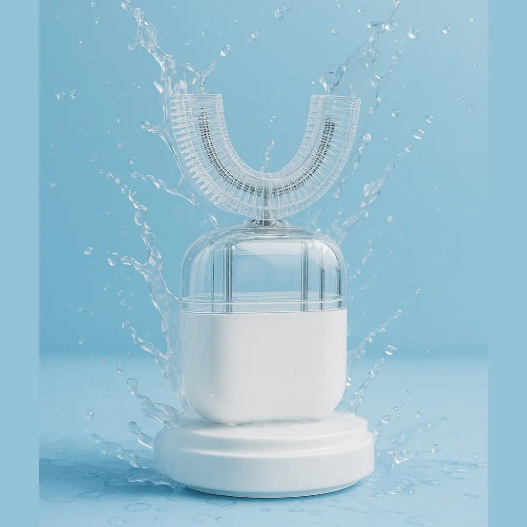 Ultrasonic Adult Electric Toothbrush，Sonic Toothbrush 360° Oral Cleaning Wireless Charging