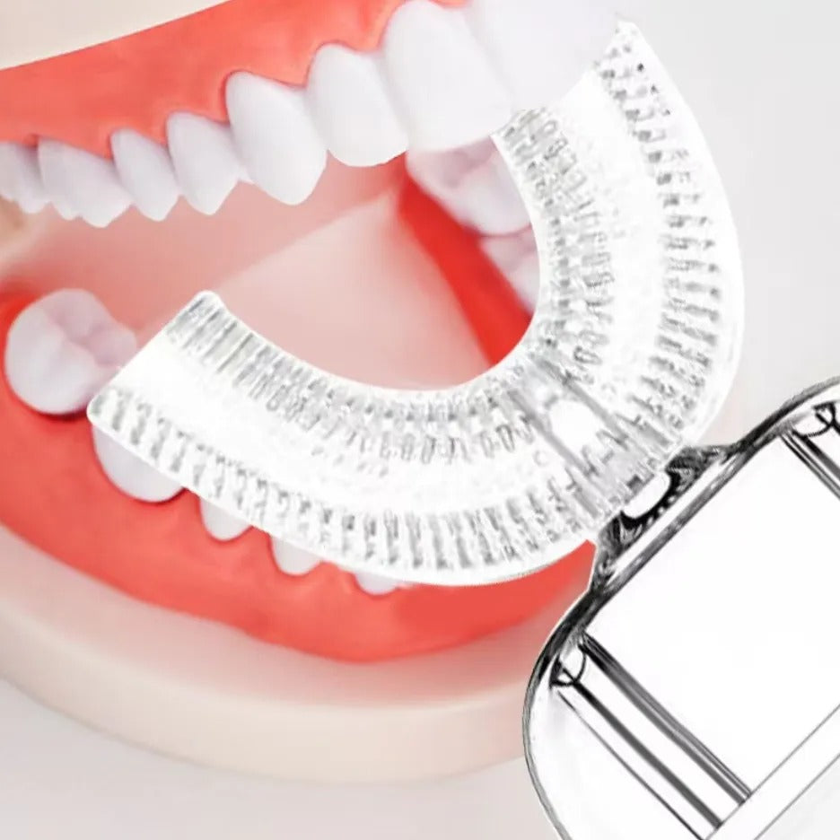 Ultrasonic Adult Electric Toothbrush，Sonic Toothbrush 360° Oral Cleaning Wireless Charging